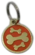 Personalized- Orange-Bone-Styled-Brass-Dog-Tag-UK