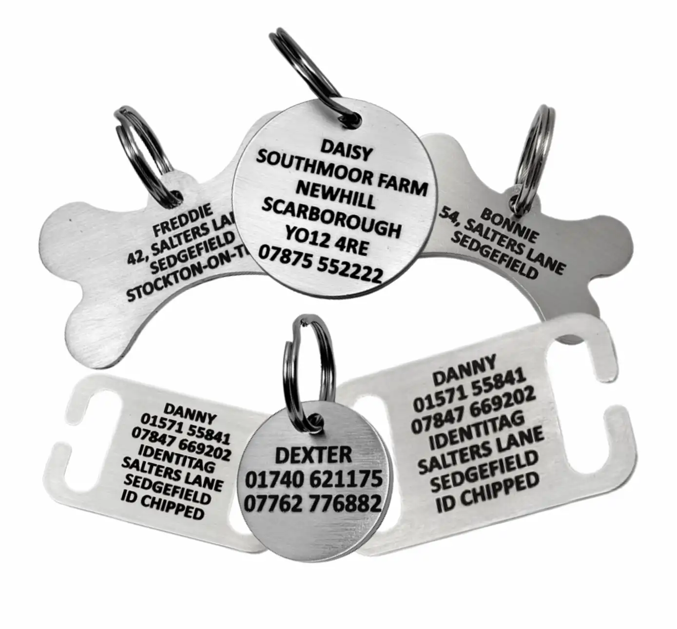 Stainless Steel Pet Tags 