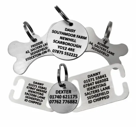 Picture for category Stainless Steel Pet Tags 