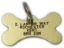 Picture of Brass Bone Pet Tag (Small)