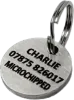 Stainless Steel Round Dog Tag - 20mm Diameter