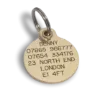 Picture of Round Brass Reinforced Dog Tag