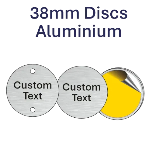 Picture of 38mm dia. Aluminum Discs