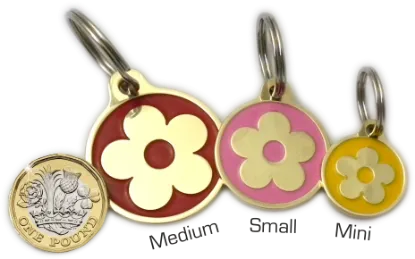 Flower-Dog-Tags 