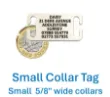 Picture of Stainless Steel Collar ID Tags