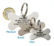 Picture of Stainless Steel Bone Dog ID Tag (Small)