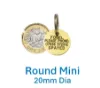 Picture of Round Brass Pet Tags