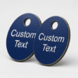 Picture of 30mm dia. Customised Traffolite Valve Tags