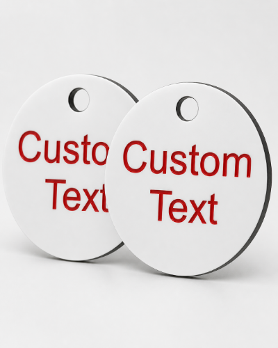 Picture of 50mm dia. Customised Traffolite Valve Tags
